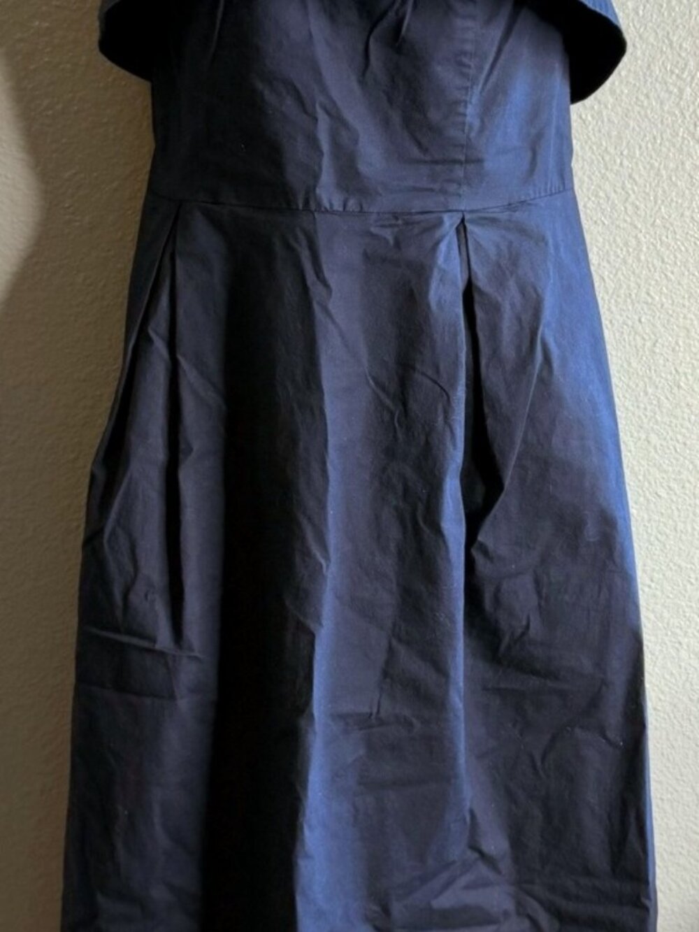 Carla Rockmore The Drop strapless maxi dress navy size M